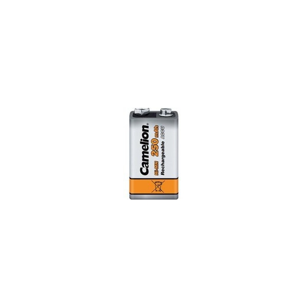 NiMH battery 9V 250 mAh - 9V