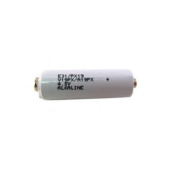 Alkaline battery 531 / PX19 / 3LR50 - with mini snap connectors - 4.5V - Exell