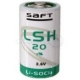 Lithium battery LSH 20 - D - 3,6V - Saft