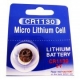Lithium button cell battery CR1130 - 3V - Panasonic