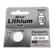 Lithium button cell battery CR1612 - 3V - Panasonic