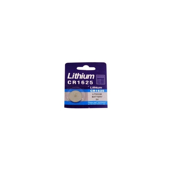 Lithium button cell battery CR1625 - 3V - Evergreen