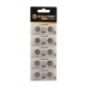 AG12 10 button cell battery AG12 / LR43 / 386 1,5V Cellectron