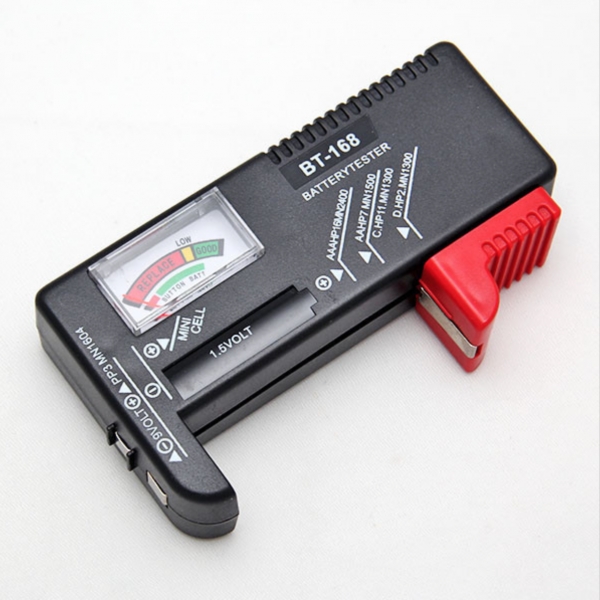 Universal Battery Tester AA AAA C D 9V Button Checker