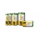 Alkaline battery 4 x AAA / LR03 - 1,5V - GP Battery