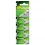 Alkaline button cell battery 5 x GP 186 / LR43 / V12GA - 1,5V - GP Battery