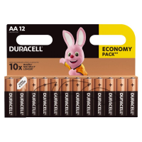 Duracell Basic LR6 AA x 12 alkaline batteries