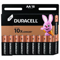 Duracell Basic LR6 AA x 18 alkaline batteries