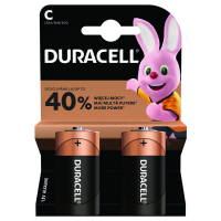 Duracell LR14 C x 2 alkaline batteries