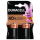 Duracell LR14 C x 2 alkaline batteries