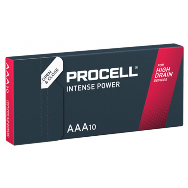 Duracell Procell INTENSE LR03/AAA x 10 alkaline batteries