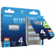 Rechargeable batteries MIX 4 x R6/AA + 4 x R03/AAA Panasonic Eneloop (blister)