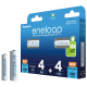 Rechargeable batteries MIX 4 x R6/AA + 4 x R03/AAA Panasonic Eneloop (blister)