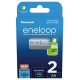 Panasonic Eneloop R6 AA 2000mAh x 2 rechargeable batteries (blister)