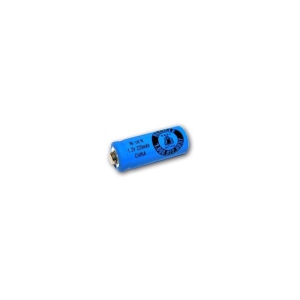 NiCD battery N 220 mAh button top - 1,2V - Evergreen