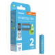 Panasonic Eneloop Lite DECT NEW R03 AAA 550mAh x 2 rechargeable batteries (blister)