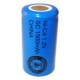 NiCD battery Sub C 1500 mAh flat head - 1,2V - Evergreen