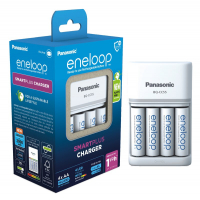 Panasonic Eneloop BQ-CC55 EKO rechargeable battery charger Ni-MH + 4 rechargeable batteries LR6/AA Eneloop 2000mAh