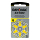 Rayovac Extra 10 for hearing aids x 6 batteries