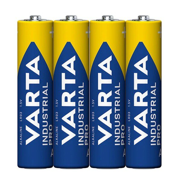 Varta Industrial PRO LR03/AAA x 4 batteries