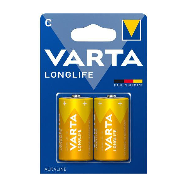 Varta LONGLIFE LR14/C x 2 batteries (blister)