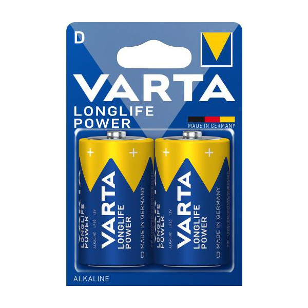 Varta LONGLIFE Power LR20/D x 2 batteries (blister)