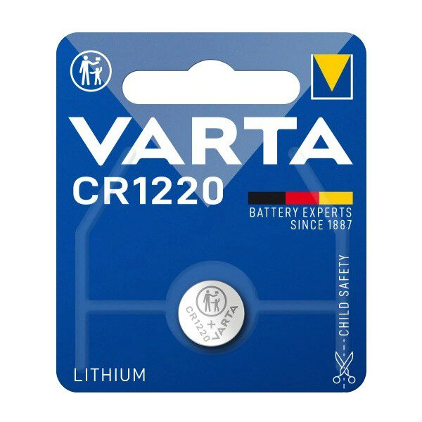 Varta CR1220 lithium x 1 battery (blister)