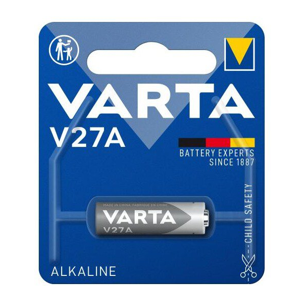 Varta 27A alkaline for car remote control x 1 battery (blister)