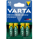 Varta Ready2Use LR6/AA Ni-MH 2600 mAh x 4 rechargeable batteries