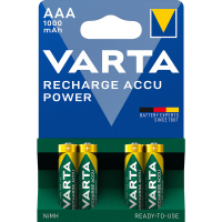 Varta Ready2Use LR03/AAA Ni-MH 1000 mAh x 4 rechargeable batteries