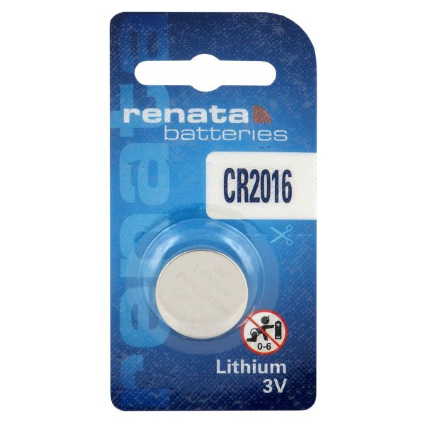 Renata CR2016 lithium x 1 battery