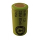 NiMH battery 2/3 AA 650 mAh flat head- 1,2V - Evergreen