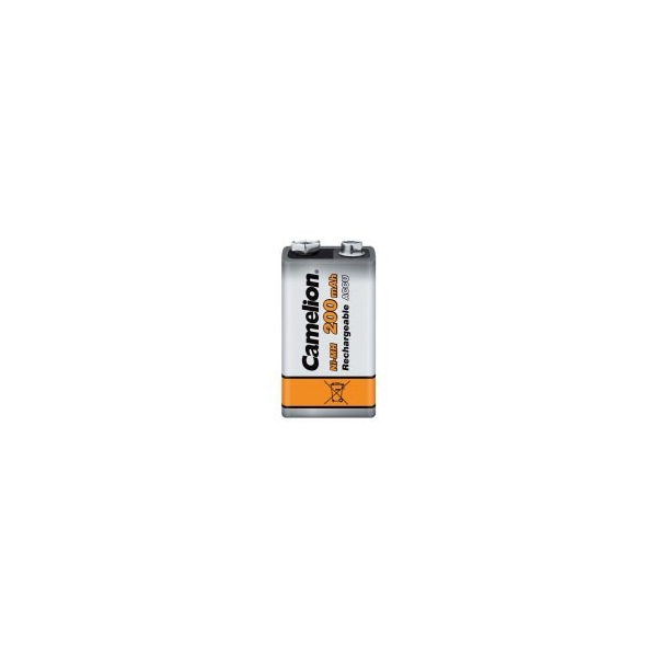 NiMH battery 9V 200 mAh - 9V