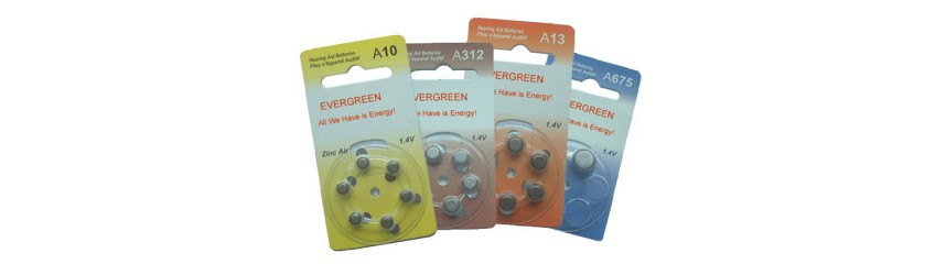 Hearing aid batteries