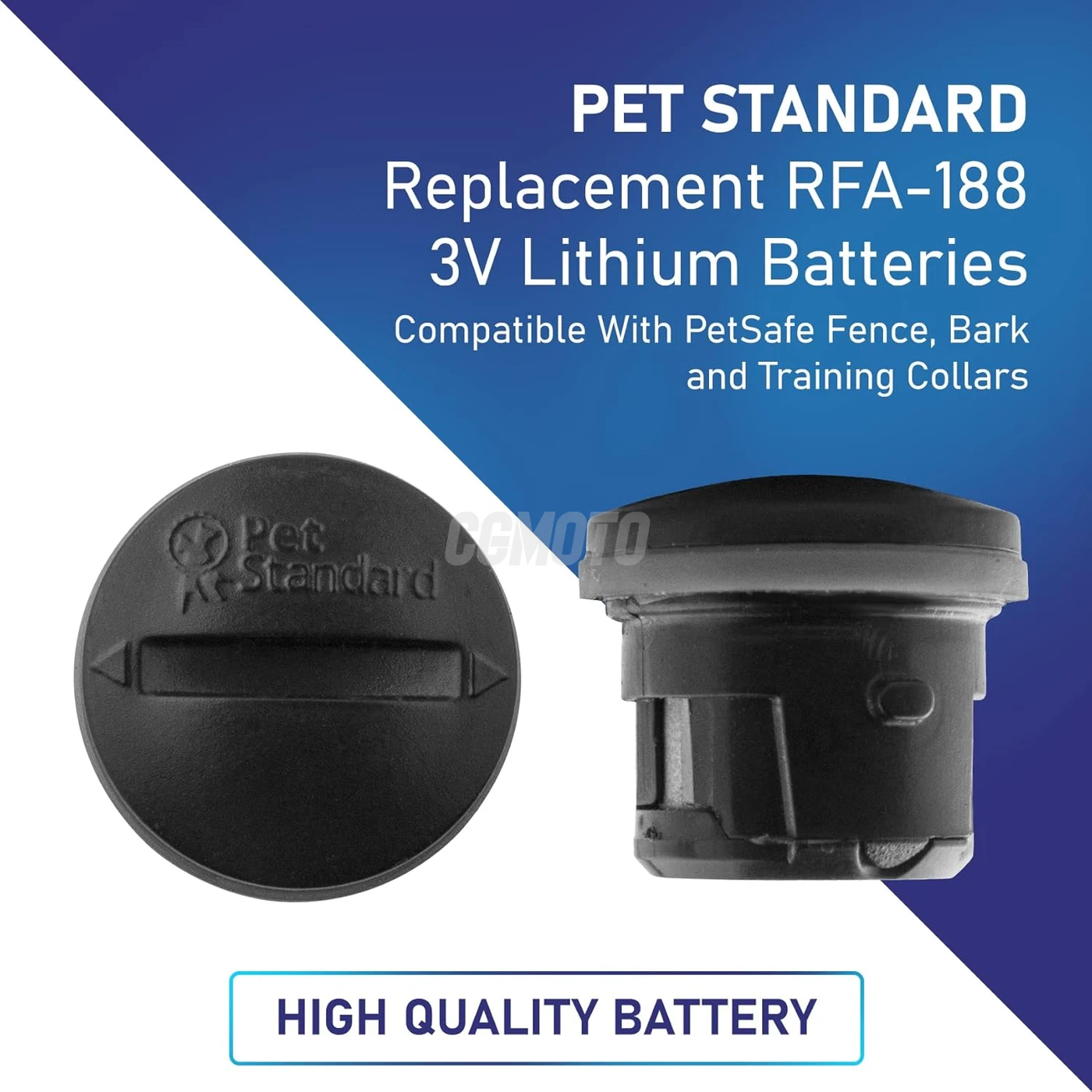 5 batteries for anti-bark collar RFA-188 3 V 5 batteries for anti-bark collar RFA-188 3 V