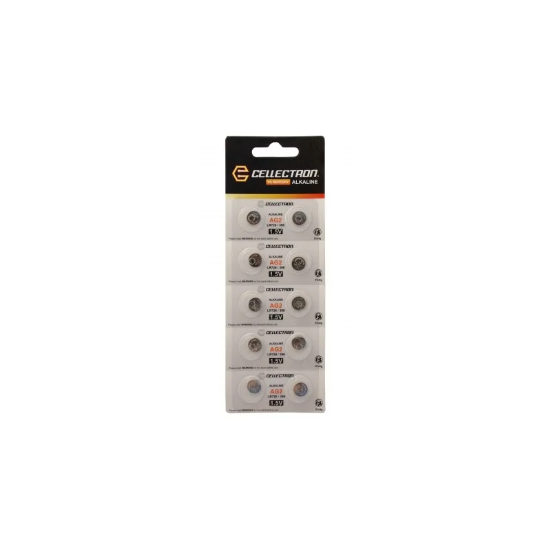 AG2 10 button cell battery AG2 / LR726 / 396 1,5V Cellectron