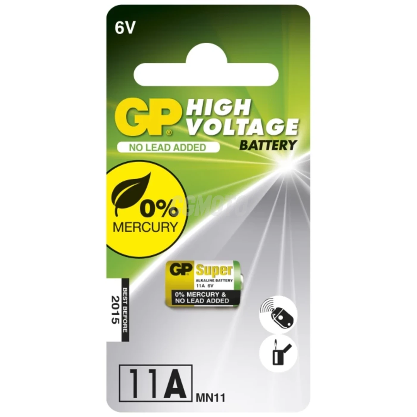 Alkaline battery 1 x 11A / MN11 - 6V - GP Battery