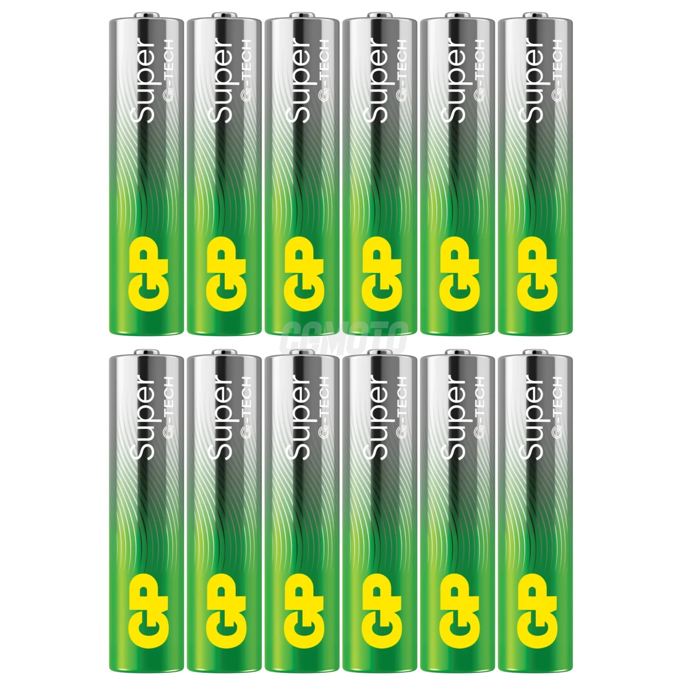 Alkaline battery 12 x AAA / LR03 SUPER - 1,5V - GP Battery