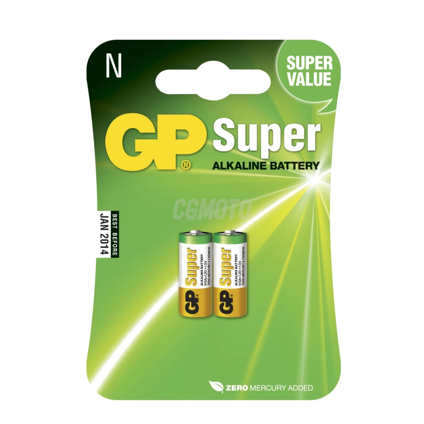 Alkaline battery 2 x N / LR01 SUPER - 1,5V - GP Battery Alkaline battery 2 x N / LR01 SUPER - 1,5V - GP Battery
