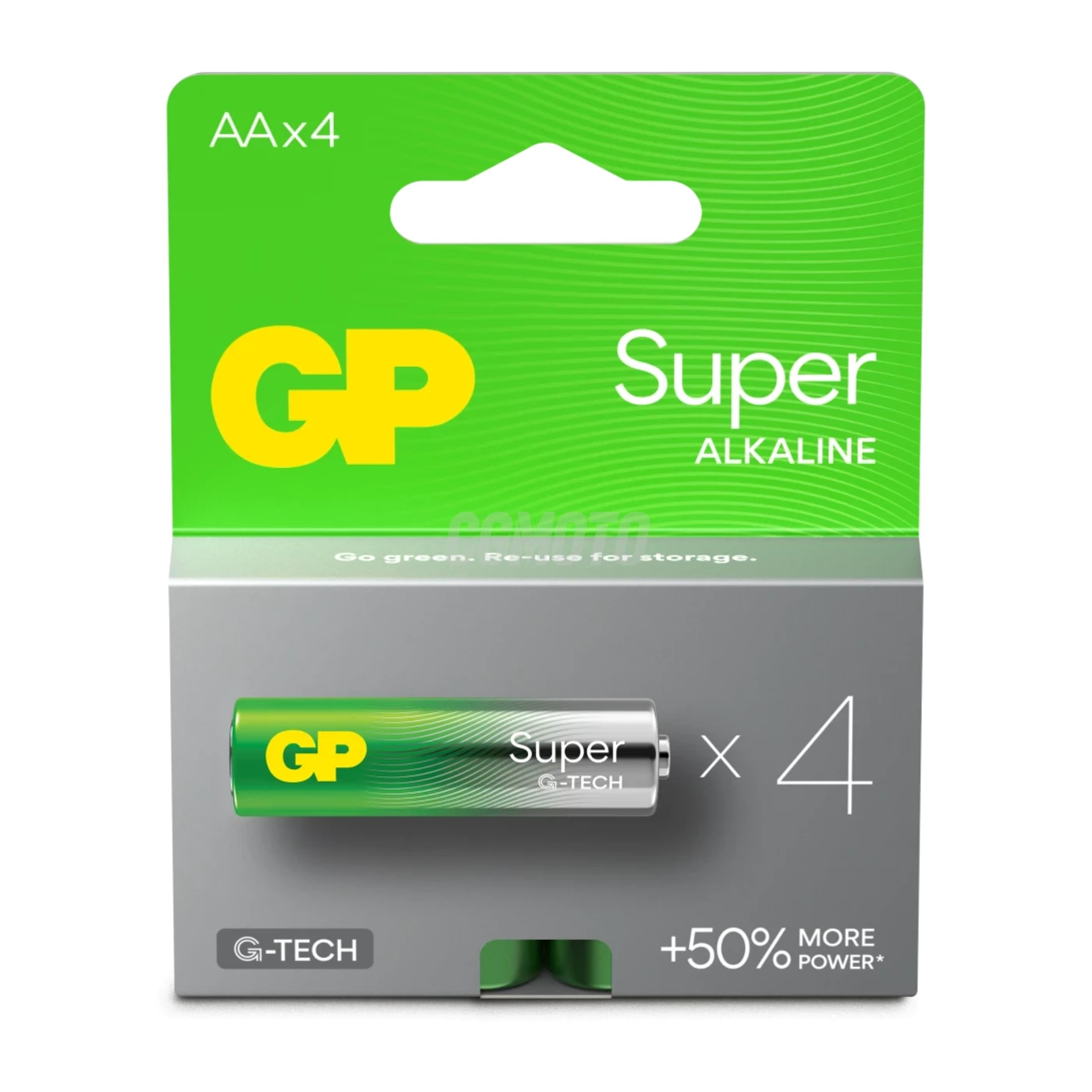 Alkaline battery 4 x AA / LR6 - 1,5V - GP Battery