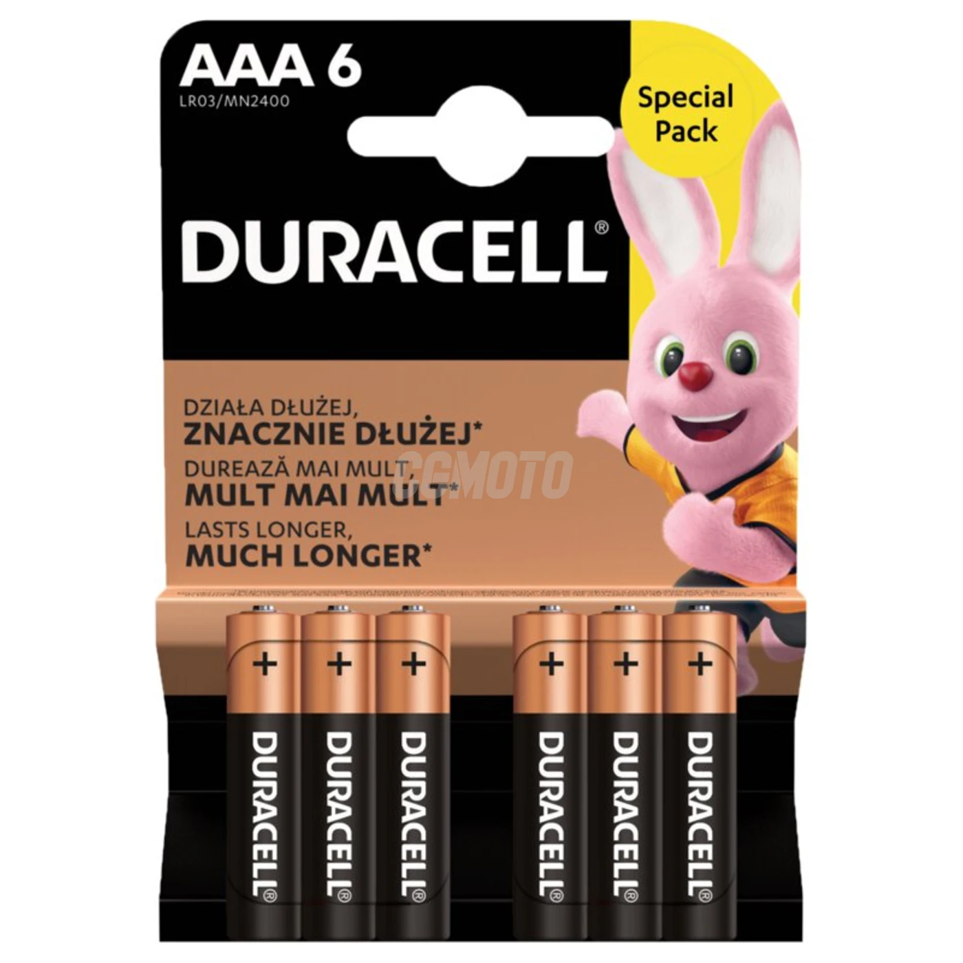 Duracell Basic Duralock LR03 AAA x 6 alkaline batteries Duracell Basic Duralock LR03 AAA x 6 alkaline batteries