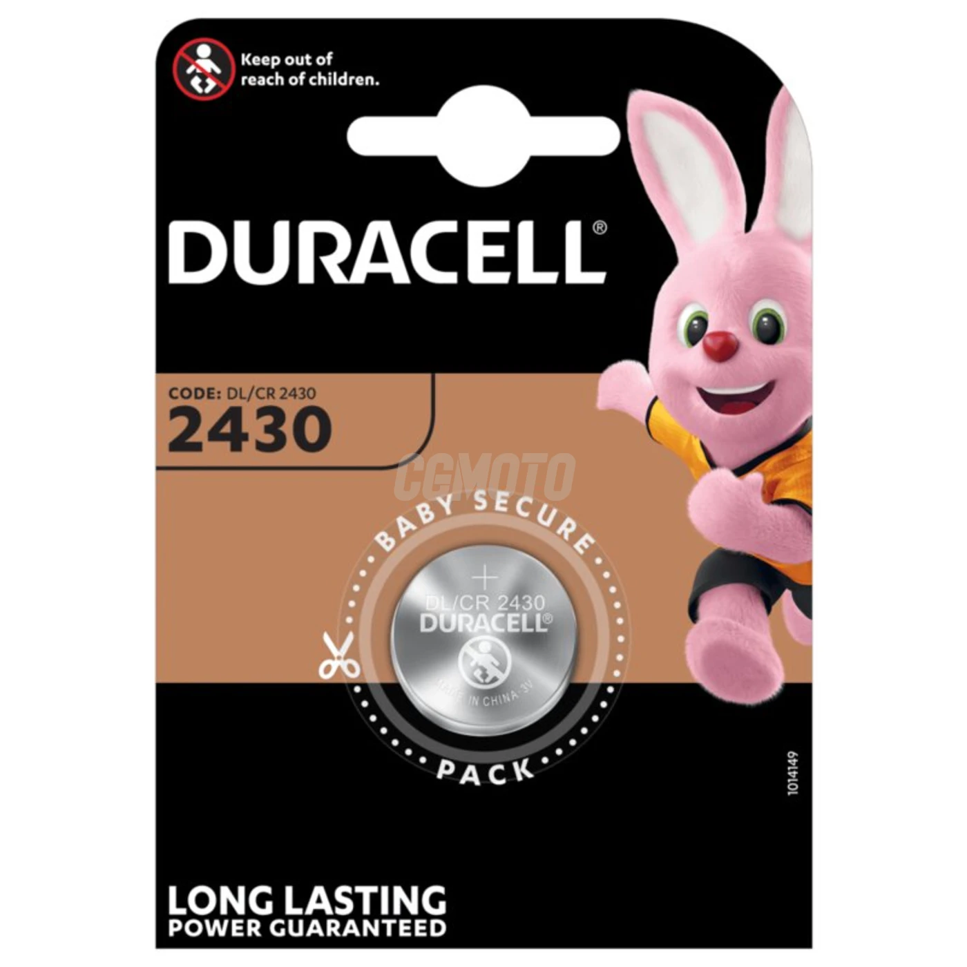 Duracell CR2430 lithium x 1 battery Duracell CR2430 lithium x 1 battery