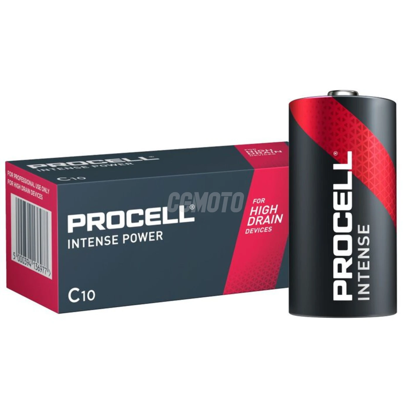 Duracell Procell INTENSE LR14/C x 10 alkaline batteries Duracell Procell INTENSE LR14/C x 10 alkaline batteries