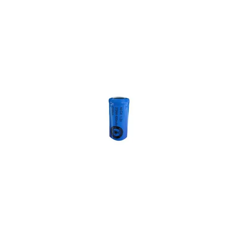 NiCD battery 2/3 AA 400 mAh flat head - 1,2V - Evergreen