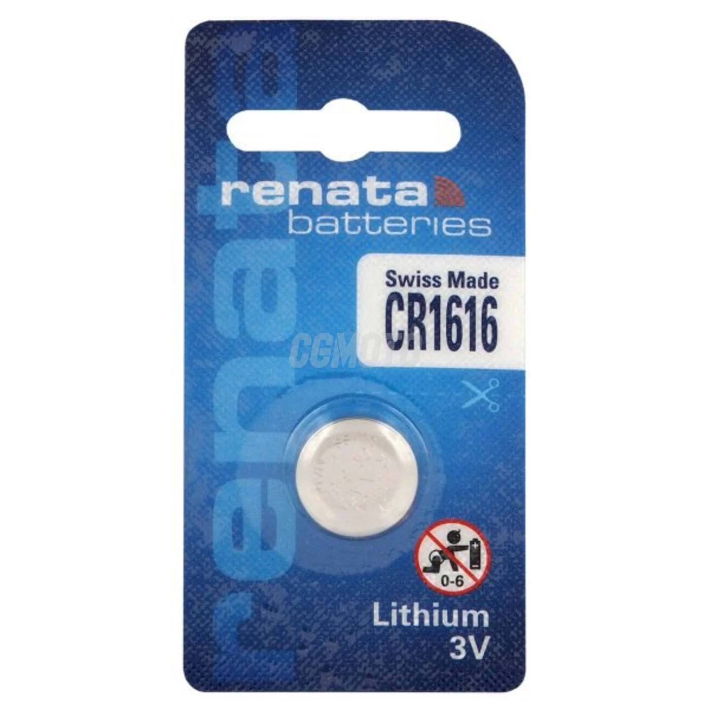 Renata CR1616 lithium x 1 battery Renata CR1616 lithium x 1 battery