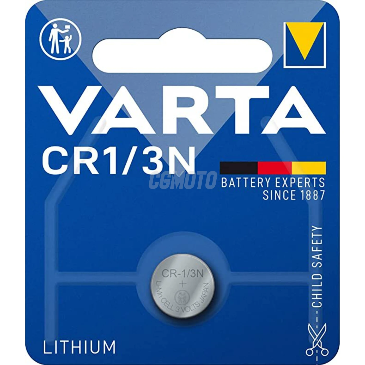 Varta CR1/3N lithium x 1 battery (blister) Varta CR1/3N lithium x 1 battery (blister)