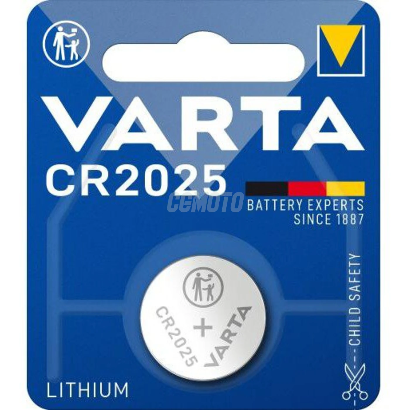Varta CR2025 lithium x 1 battery (blister) Varta CR2025 lithium x 1 battery (blister)