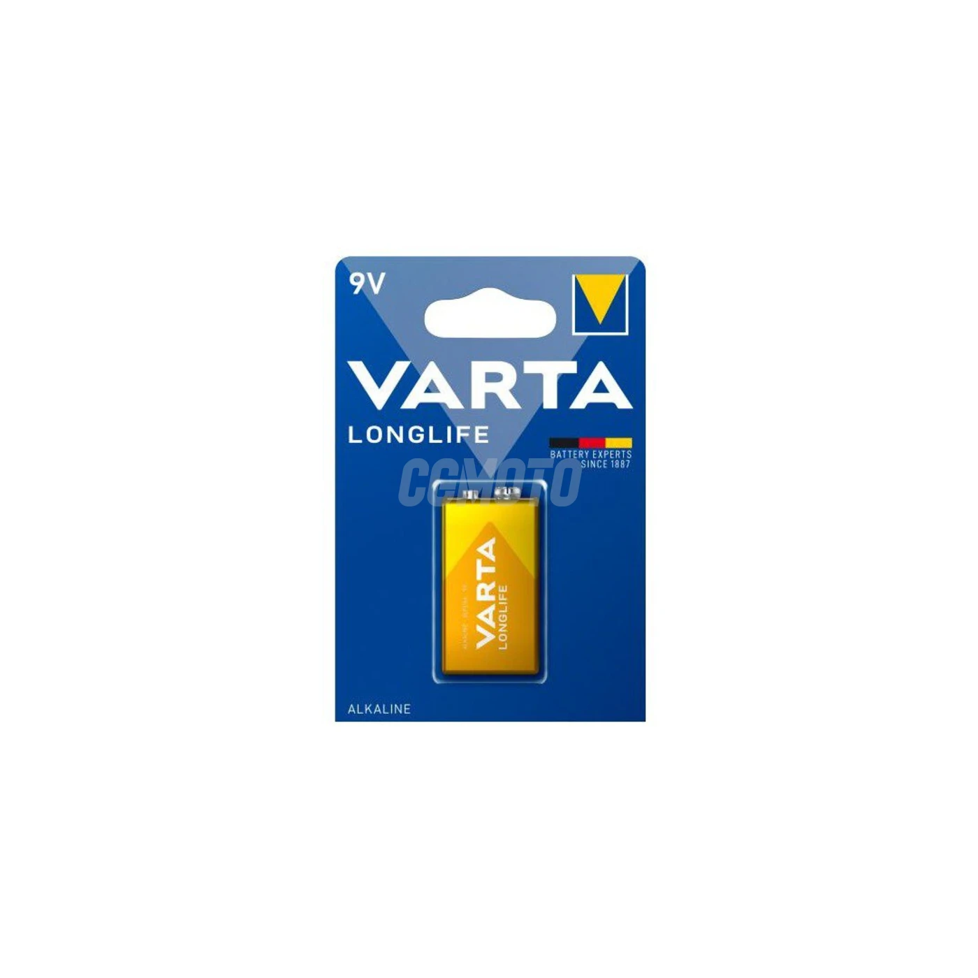 Varta LONGLIFE 6LR61/9V x 1 battery (blister)