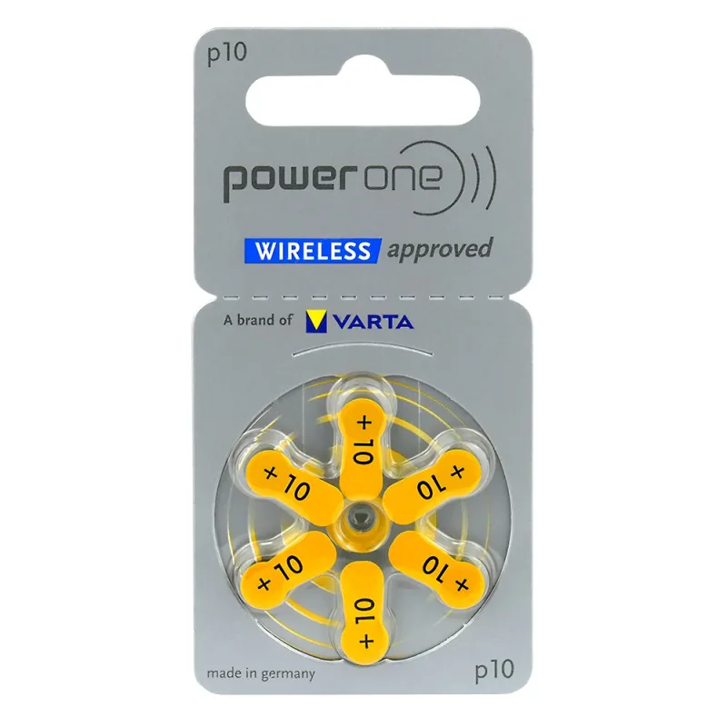 Zinc-Air button cell battery 10 - 1,4V