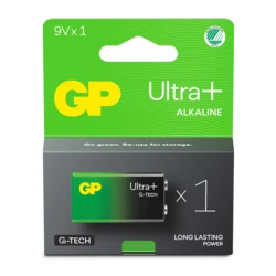 1 alkaline battery 6LF22 9 V Ultra Plus 1 alkaline battery 6LF22 9 V Ultra Plus